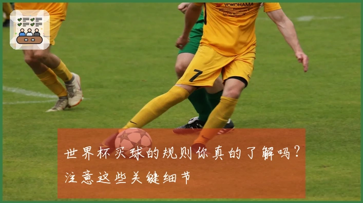 世界杯买球的规则你真的了解吗？注意这些关键细节